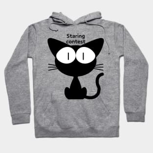 Staring contest | Funny Halloween Hoodie